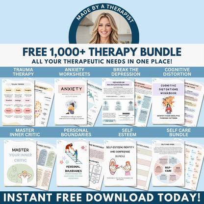 Ultimate Therapy Bundle by Counselor Sarah (FREE Today)