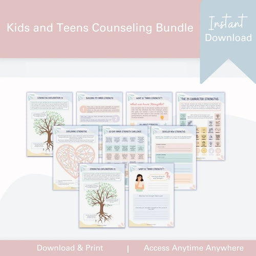 Kids and Teens Counseling Bundle - Counselor Sarah