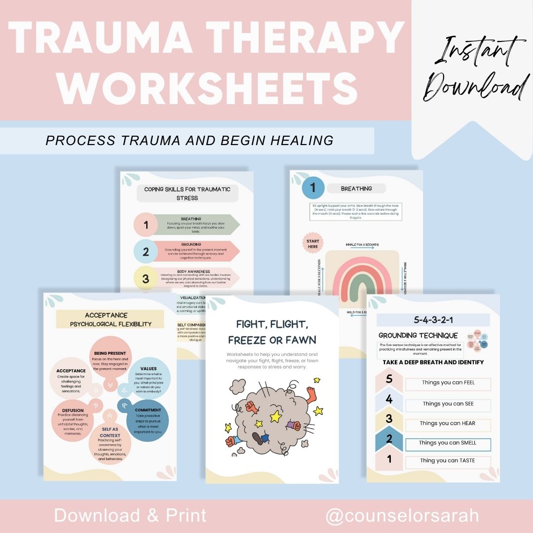 Ultimate Therapy Bundle by Counselor Sarah (FREE Today) - Counselor Sarah